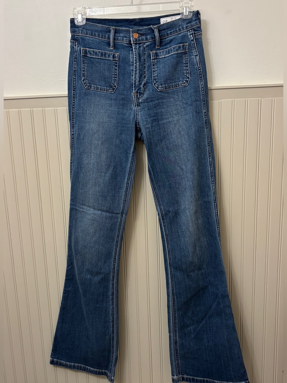 Gap 70s Flare High Rise Jeans 28 TALL/6 TALL